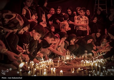 مراسم شام غریبان حسینی در لرستان