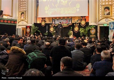 مراسم روز عاشورا در مرکز اسلامی انگلیس