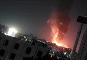 حمله ائتلاف آمریکایی-انگلیسی به فرودگاه الحدیده یمن
