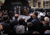 آخرین شب مراسم عزاداری حضرت اباعبدالله الحسین(ع) در حسینیه امام خمینی(ره)