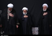 آخرین شب مراسم عزاداری حضرت اباعبدالله الحسین(ع) در حسینیه امام خمینی(ره)