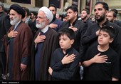 آخرین شب مراسم عزاداری حضرت اباعبدالله الحسین(ع) در حسینیه امام خمینی(ره)