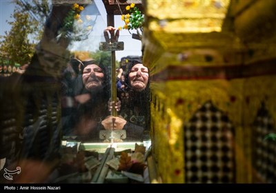 آئین تشییع نمادین شهدای کربلا در قزوین