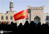 ویژه‌برنامه‌های عزاداری دهه دوم محرم در حرم مطهر رضوی