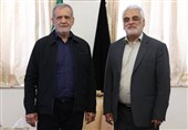 دیدار طهرانچی، علایی، محمد و کولیوند با پزشکیان