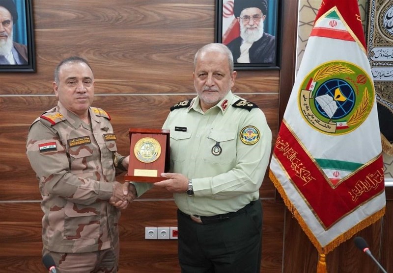 دیدار معاون آموزش ارتش عراق با سردار احمدی مقدم