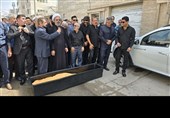 تشییع پیکر پدر شهیدان دستجردی
