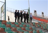 بازدید ماجدی از ورزشگاه شهدای شهر قدس