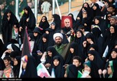 اجتماع دختران انقلاب در ورزشگاه آزادی
