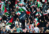 اجتماع بزرگ مدافعان حجاب و حریم خانواده در ورزشگاه آزادی