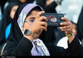 اجتماع دختران انقلاب در ورزشگاه آزادی