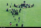 اجتماع دختران انقلاب در ورزشگاه آزادی