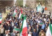 فوران خشم اردبیلیها از صهیونیسم و آمریکاییها