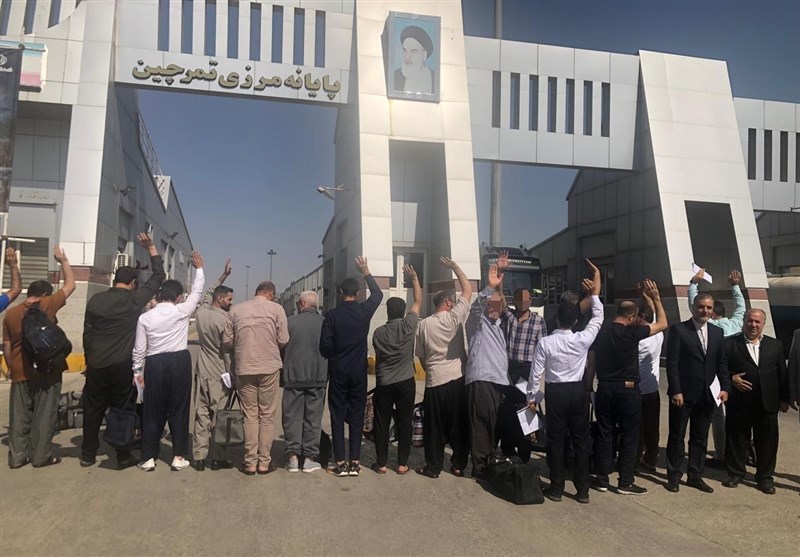20 زندانی ایرانی در اربیل عراق به کشور بازگشتند