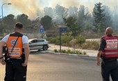 تداوم آتش سوزی‌های گسترده در شمال فلسطین اشغالی