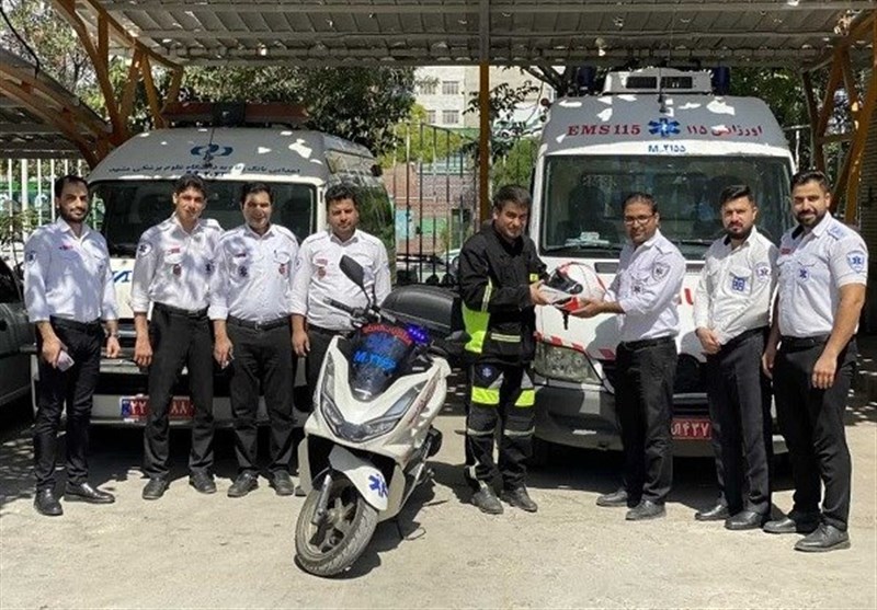 بهره‌برداری از 5 دستگاه موتورلانس اورژانس در مشهد