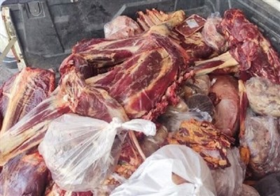 کشف 9 تن گوشت فاسد از کارخانه بسته بندی در رباط کریم