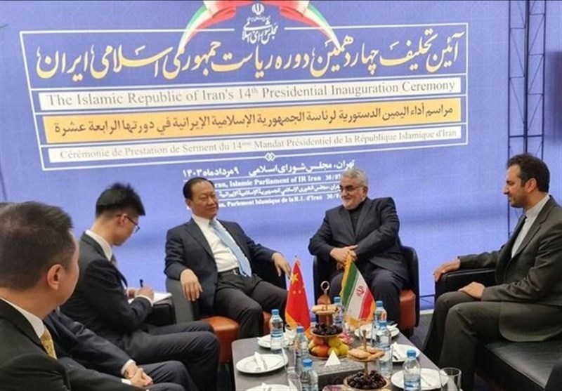 ورود معاون رئیس کنگره چین و نخست وزیر سوریه به تهران