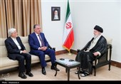 دیدار امام‌علی رحمان رئیس‌جمهور تاجیکستان و هیئت همراه با رهبر معظم انقلاب