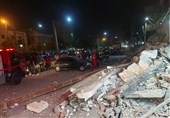 ریزش ساختمان در اسلامشهر بر اثر ساخت‌وساز غیراصولی