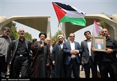 تجمع مقابل دانشگاه تهران در محکومیت ترور شهید اسماعیل هنیه