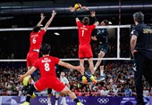 المپیک 2024| تیم ملی والیبال آرژانتین مغلوب ژاپن شد