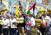 تجمع مردم کرمانشاه در محکومیت ترور شهید هنیه