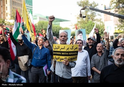 تجمع مردمی در پی محکومیت ترور شهید اسماعیل هنیه