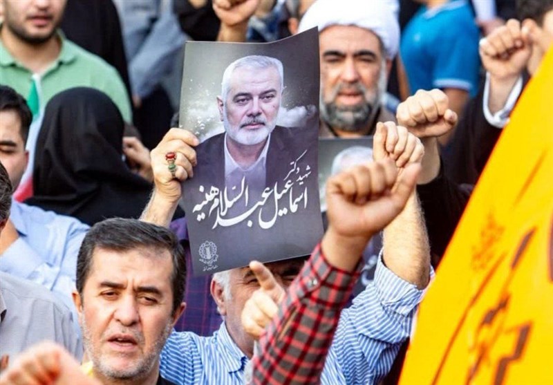 تجمع قزوینی ها در محکومیت ترور شهید اسماعیل هنیه