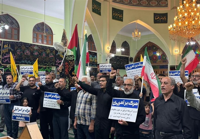 تجمع مردم بوشهر در محکومیت ترور اسماعیل هنیه
