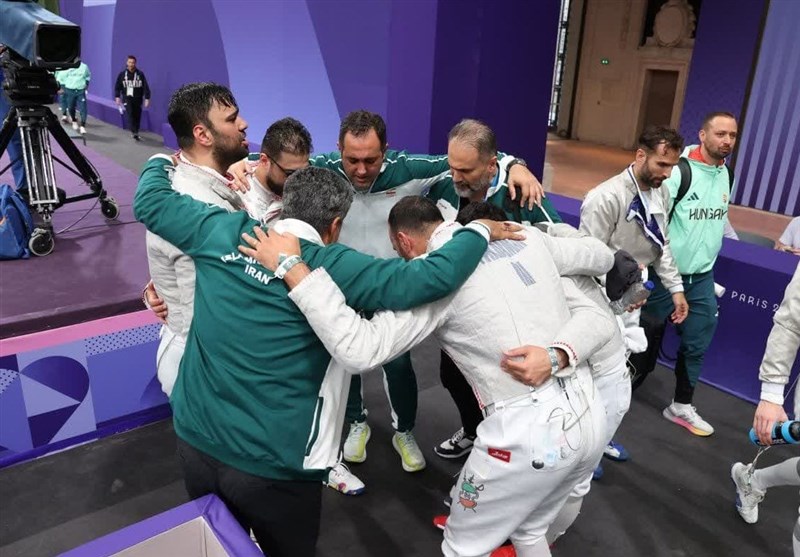 المپیک 2024| تیم سابر ایران چهارم شد