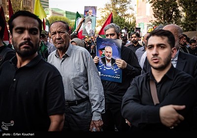 تجمع مردمی در پی محکومیت ترور شهید اسماعیل هنیه