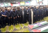 Ayatollah Khamenei Leads Funeral Prayers for Assassinated Hamas Leader Haniyeh