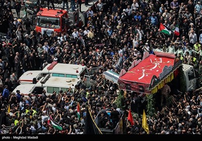 مراسم تشییع شهید اسماعیل هنیه در تهران