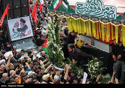 مراسم تشییع شهید اسماعیل هنیه در تهران
