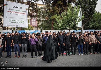 مراسم تشییع شهید اسماعیل هنیه در تهران