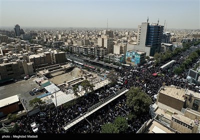 مراسم تشییع شهید اسماعیل هنیه در تهران