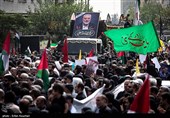 مراسم تشییع شهید اسماعیل هنیه در تهران