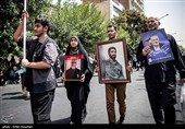 مراسم تشییع شهید اسماعیل هنیه در تهران