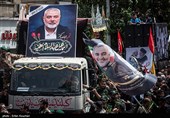 مراسم تشییع شهید اسماعیل هنیه در تهران