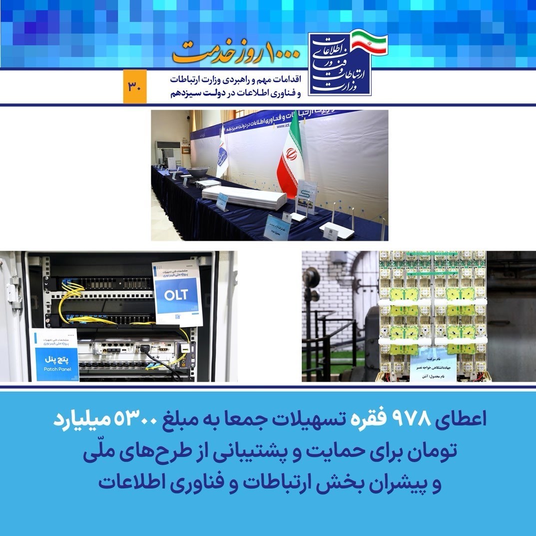 عیسی زارع پور , وزارت ارتباطات و فناوری اطلاعات جمهوری اسلامی ایران , 