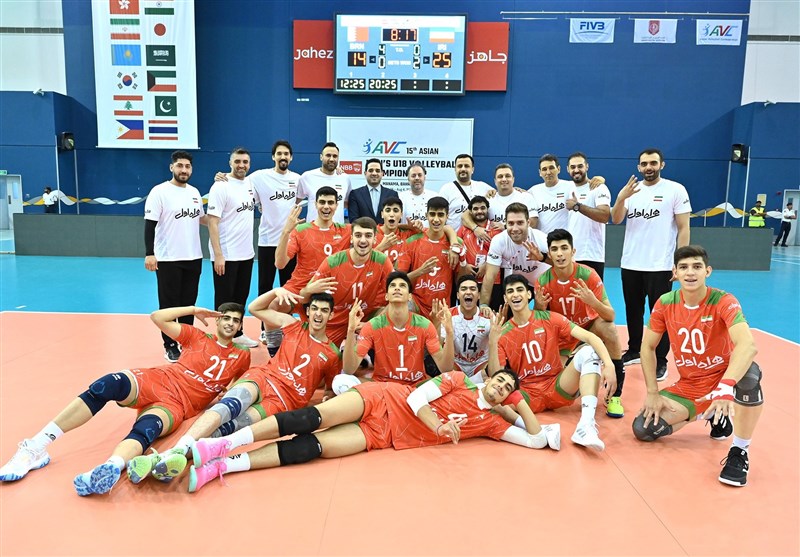 Iran Sweeps Bahrain in 2024 Asian U-18 Volleyball Championship