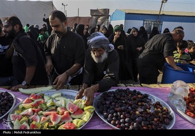 کاروان پیاده‌روی اربعین عشاق الحسین رامشیر