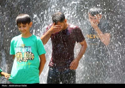 تفریحات تابستانی در گنجنامه همدان