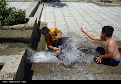 تفریحات تابستانی در گنجنامه همدان