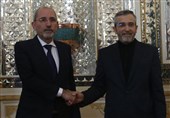 علی باقری یستقبل وزیر الخارجیة الأردنی
