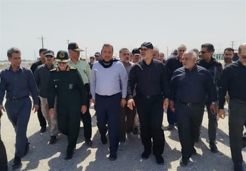 بازدید وزیر کشور از زیرساخت‌های پایانه مرزی ‌مهران