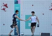 المپیک 2024| صعود علیپور به یک‌چهارم نهایی مسابقات سنگ‌نوردی