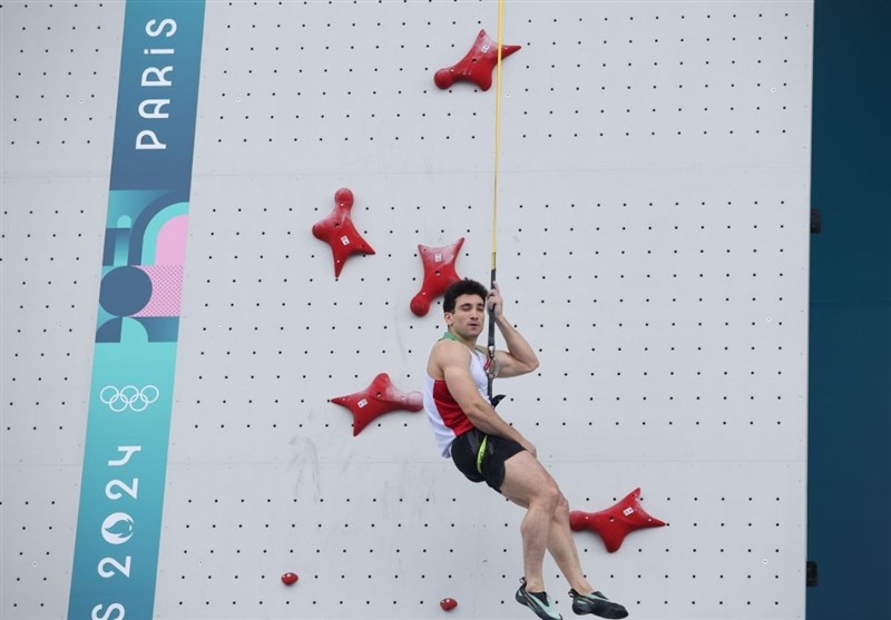 Iranian Climber Alipour Comes Fourth in Olympics