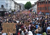 Anti-Racism Protesters Take to Streets in UK after Days of Unrest